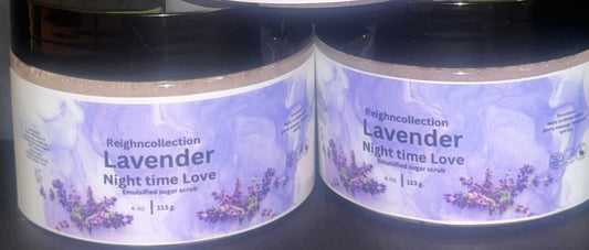 Emulsified Sugar scrub