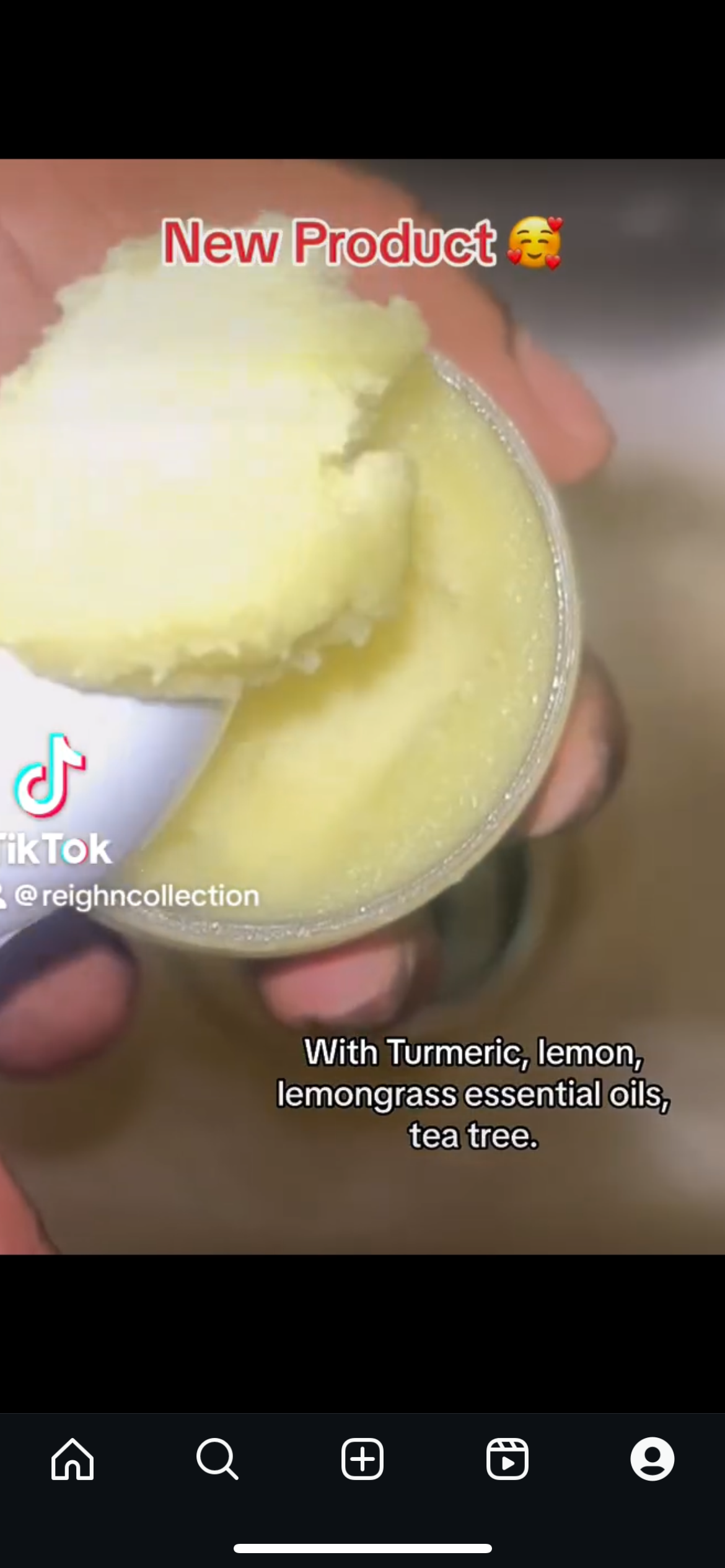 Emulsified Sugar scrub