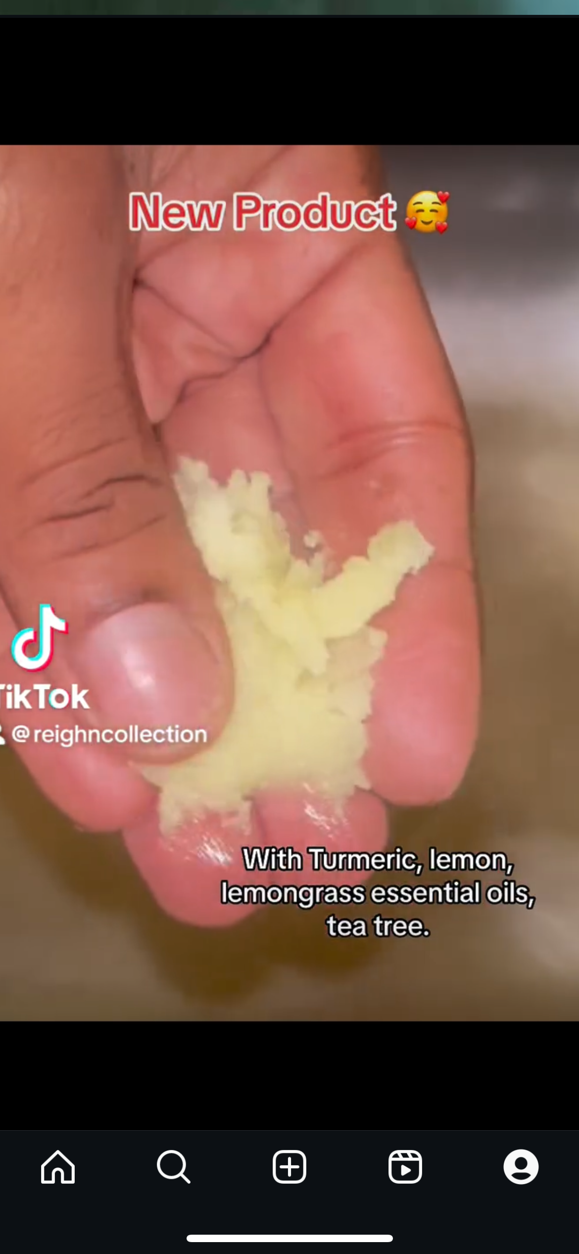 Emulsified Sugar scrub